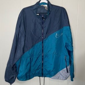 Vintage Waterproof Nike Windbreaker Zipper Jacket Sz XL